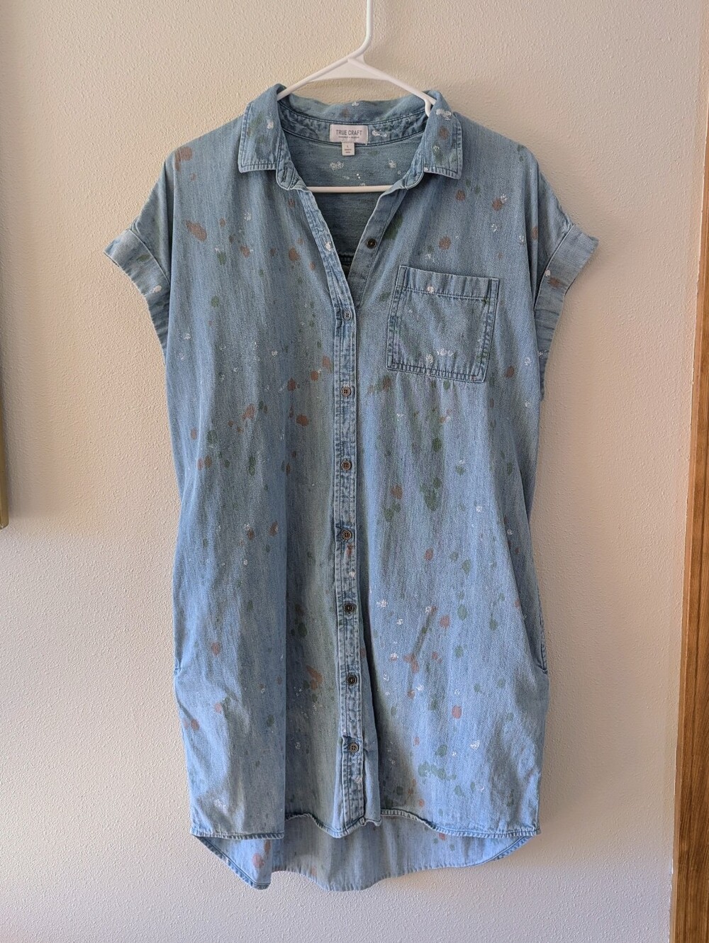 True Craft Painter's Denim Dress
